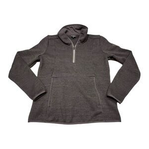Kuhl Charcoal Half-Zip Pullover sweater Jacket women’s size small